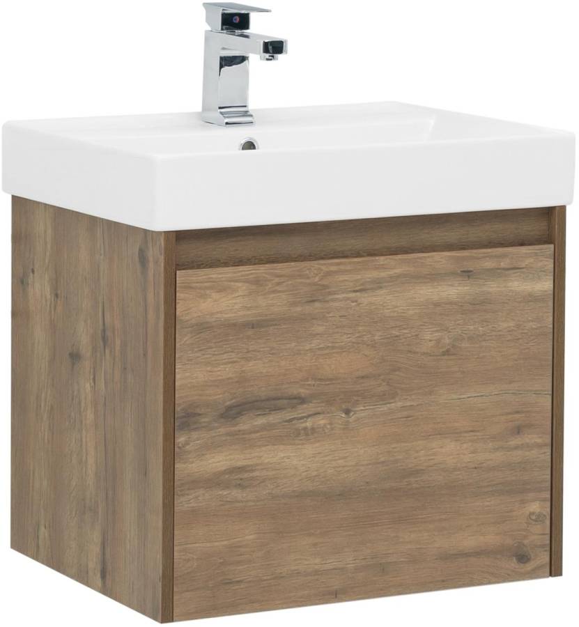 Мебель для ванной Aquanet Nova Lite 60 дуб рустикальный (1 ящик) Мебель для ванной Aquanet Nova Lite 60 дуб рустикальный (1 ящик)