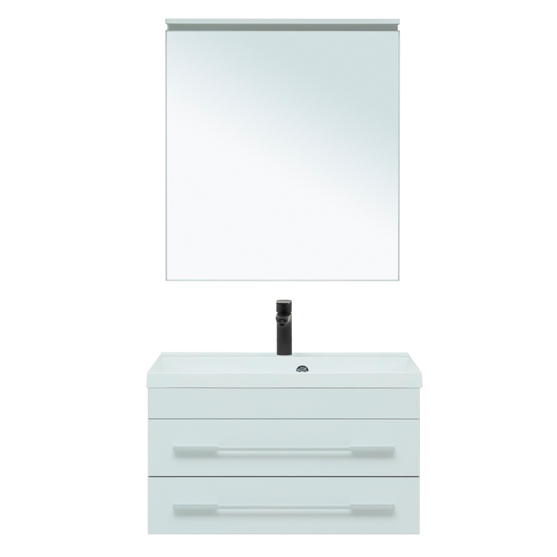 Мебель для ванной Aquanet Верона 75 белый матовый Мебель для ванной Aquanet Верона 75 белый матовый