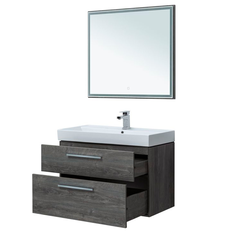 Мебель для ванной Aquanet Nova 90 дуб рошелье (2 ящика) Мебель для ванной Aquanet Nova 90 дуб рошелье (2 ящика)