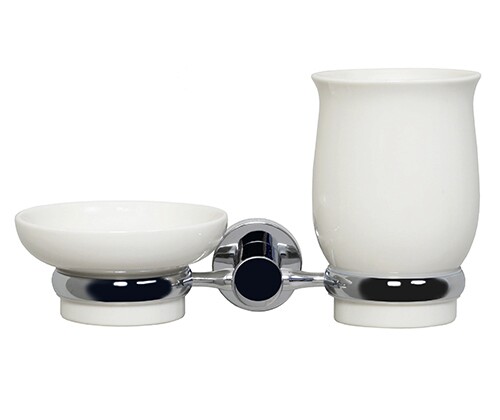 K-24226 Держатель стакана и мыльницы K-24226 Держатель стакана и мыльницы