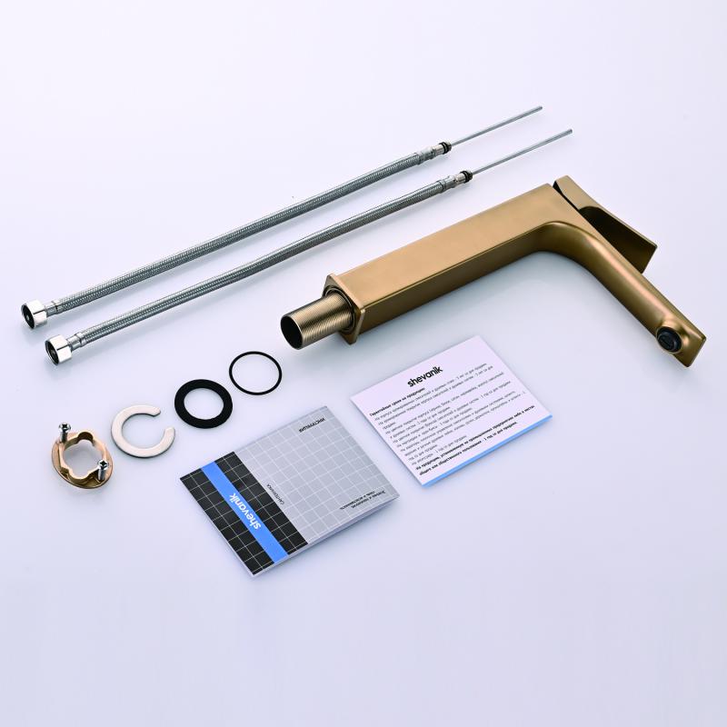 Смеситель для раковины Shevanik S61G S6111G Смеситель для раковины Shevanik S61G S6111G