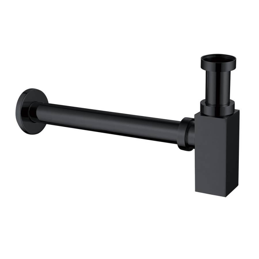 Сифон для раковины ABBER AF0031B черный матовый Сифон для раковины ABBER AF0031B черный матовый