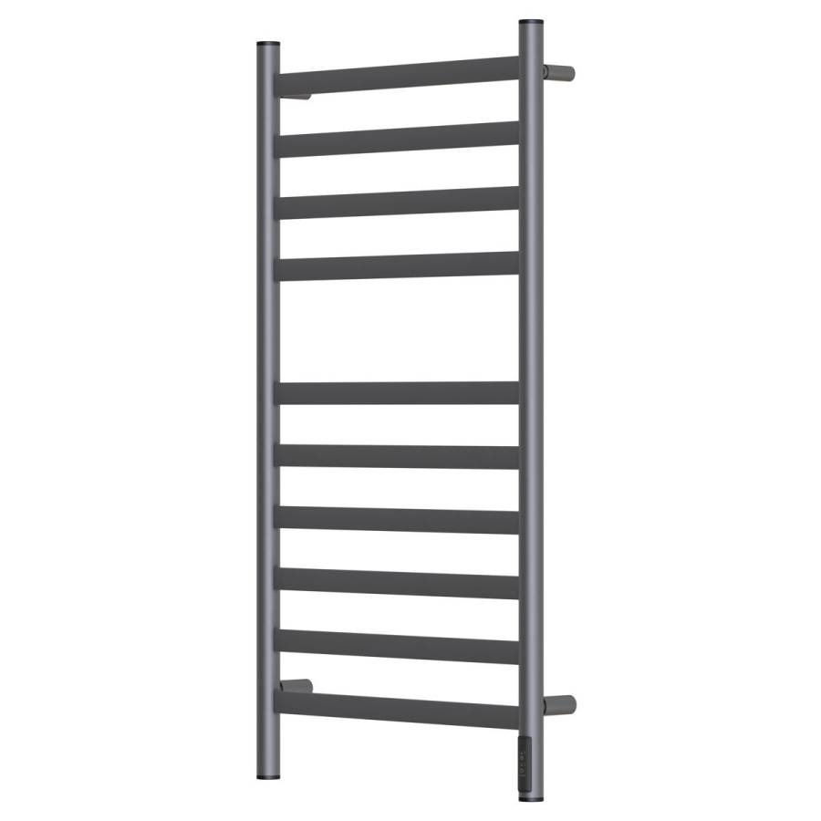 Полотенцесушитель электрический Point Селена PN16850GR П10 500x1000, диммер справа, графит премиум Полотенцесушитель электрический Point Селена PN16850GR П10 500x1000, диммер справа, графит премиум