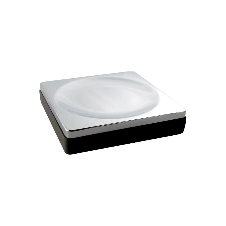 Мыльница квадратная черный-хром 10960-B-CR Boheme Мыльница квадратная черный-хром 10960-B-CR Boheme
