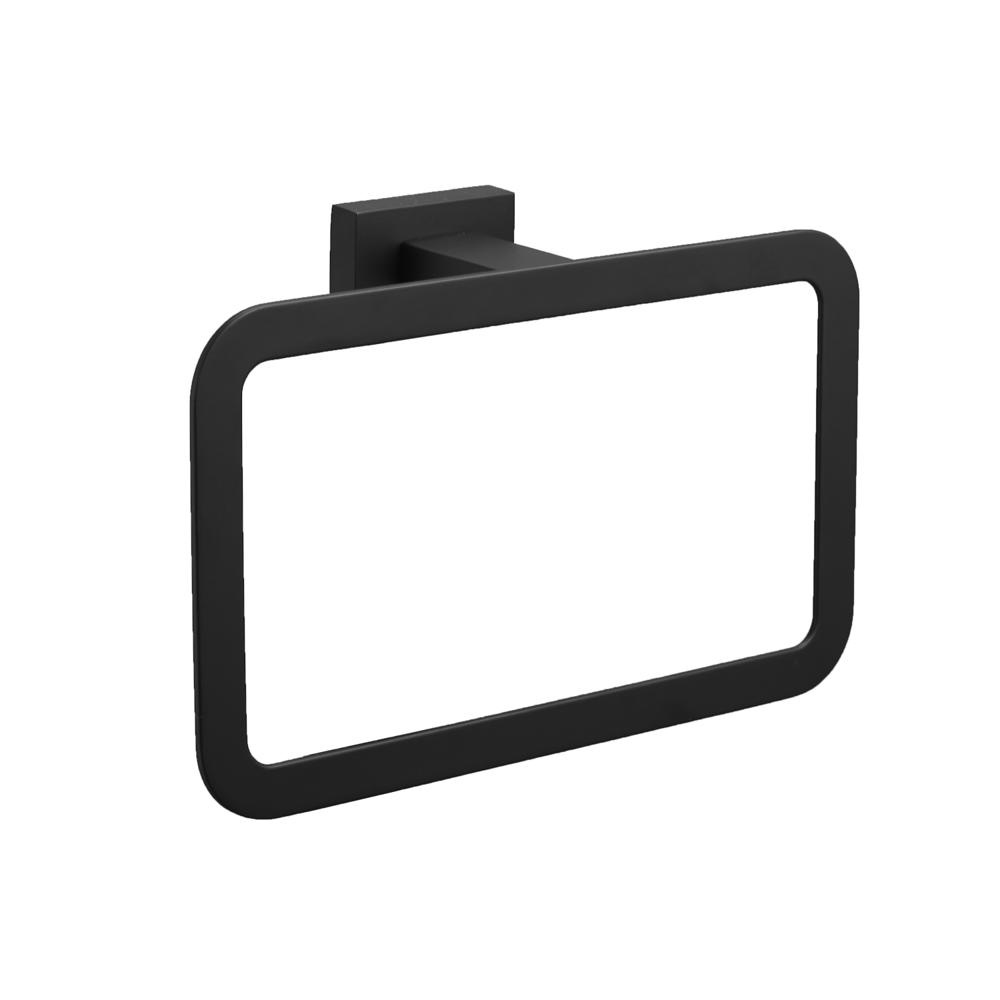 Полотенцедержатель в форме полукольца удлиненный, SG5606H Shevanik, Черный Полотенцедержатель в форме полукольца удлиненный, SG5606H Shevanik, Черный