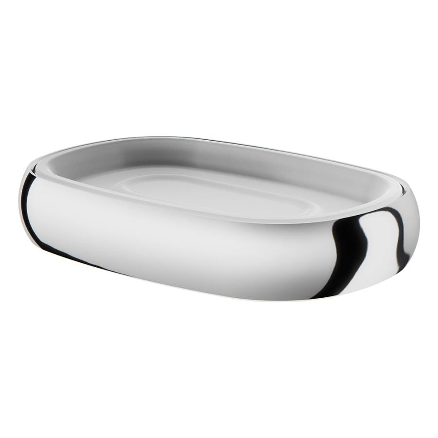 A3031200 Sensation, Стеклянная мыльница, отдельно стоящая, хром, шт A3031200 Sensation, Стеклянная мыльница, отдельно стоящая, хром, шт