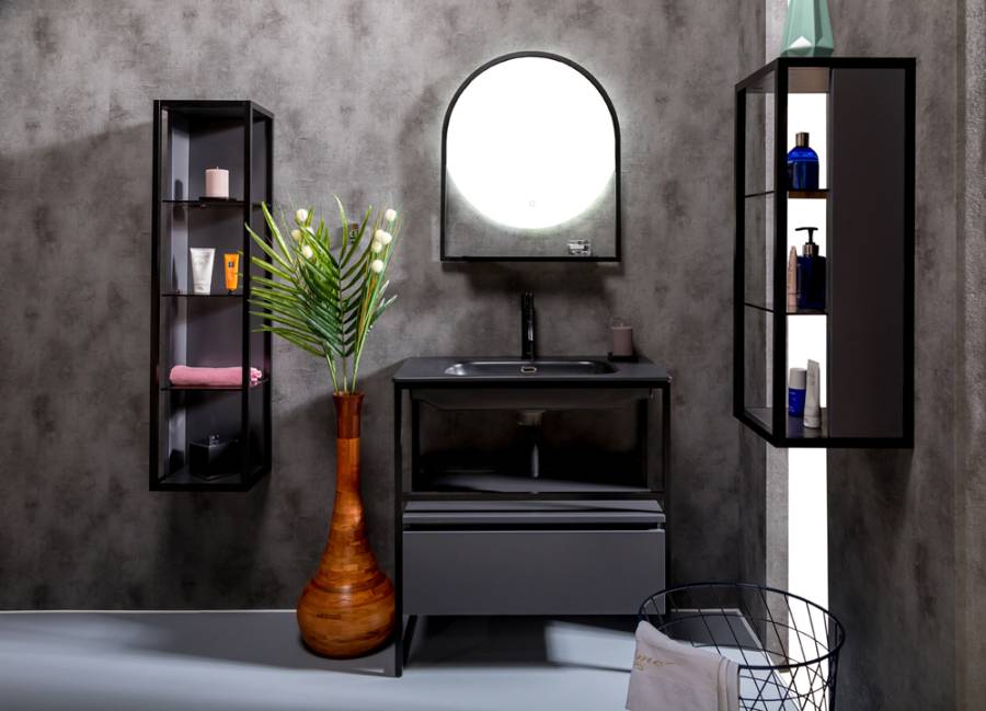 Ящик под консоль LOFT 80 Антрацит, 1 полка 894-080-A Boheme Ящик под консоль LOFT 80 Антрацит, 1 полка 894-080-A Boheme