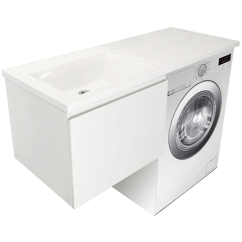 Комплект мебели Dallas Luxe 1150х482 левосторонний подвесной 1 ящик (ШхГхВ) 498х476х430 Комплект мебели Dallas Luxe 1150х482 левосторонний подвесной 1 ящик (ШхГхВ) 498х476х430