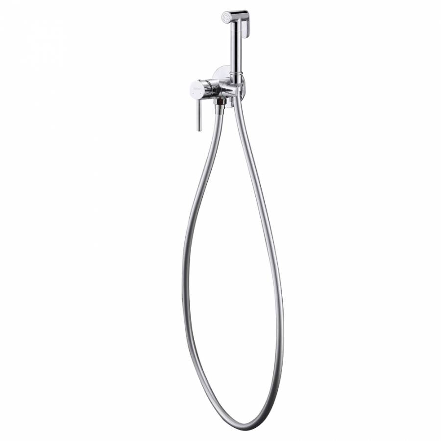 Смеситель ABBER Wasser Kreis AF8125 с гигиеническим душем, хром Смеситель ABBER Wasser Kreis AF8125 с гигиеническим душем, хром