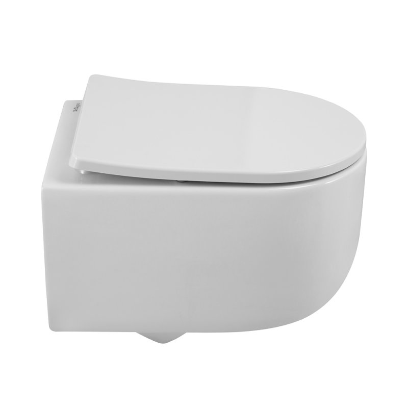 SOFT-TOR Чаша унитаза подвесного безободкового, смыв TORNADO, BB084CH-TOR SOFT-TOR Чаша унитаза подвесного безободкового, смыв TORNADO, BB084CH-TOR