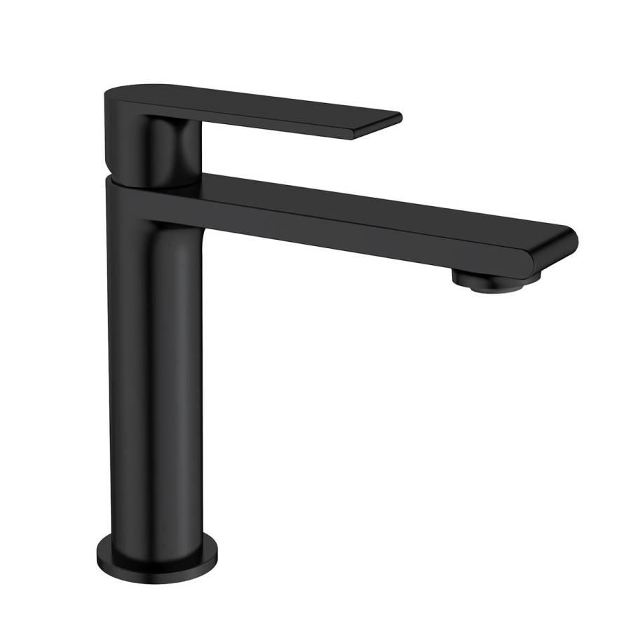 Смеситель для раковины Vogue VBF-1V1MB однорычажный, черный Смеситель для раковины Vogue VBF-1V1MB однорычажный, черный