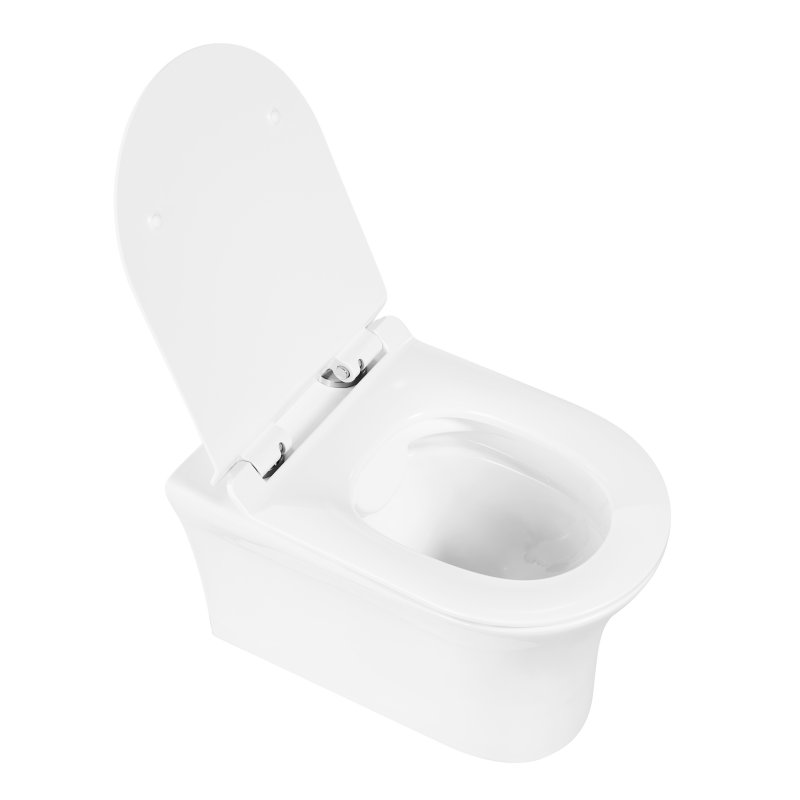 ANCONA Чаша унитаза подвесного безободкового BB1224CHR-SM ANCONA Чаша унитаза подвесного безободкового BB1224CHR-SM