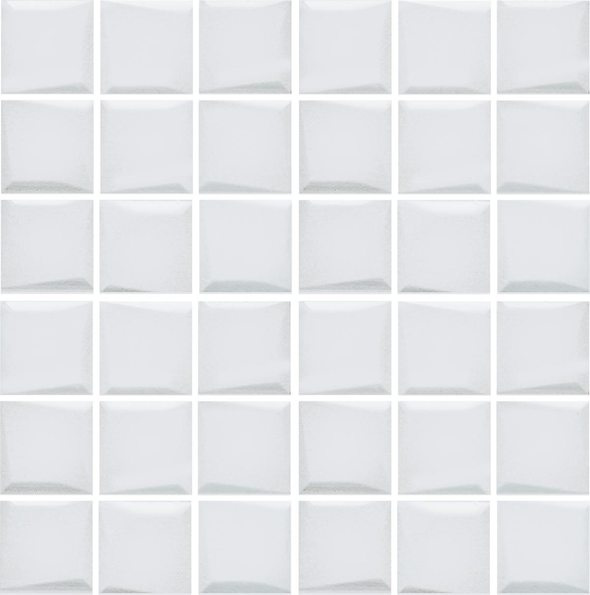 Мозаика 21044 Анвер белый 30,1*30,1*6,9 (7шт/0,634м2), м2 Мозаика 21044 Анвер белый 30,1*30,1*6,9 (7шт/0,634м2), м2