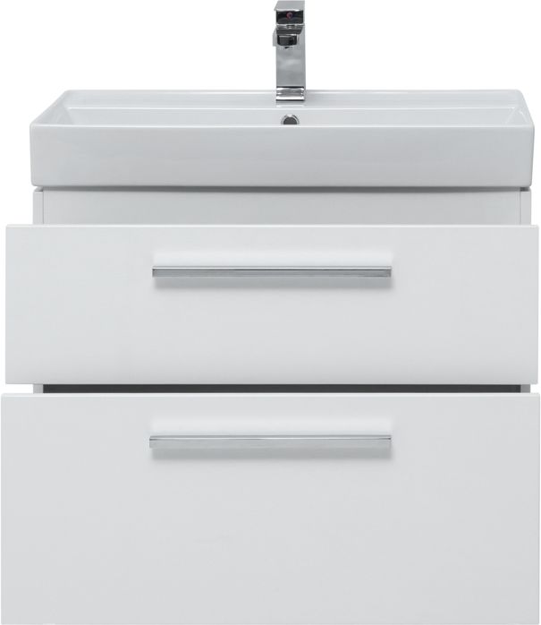 Мебель для ванной Aquanet Nova 75 белый (2 ящика) Мебель для ванной Aquanet Nova 75 белый (2 ящика)