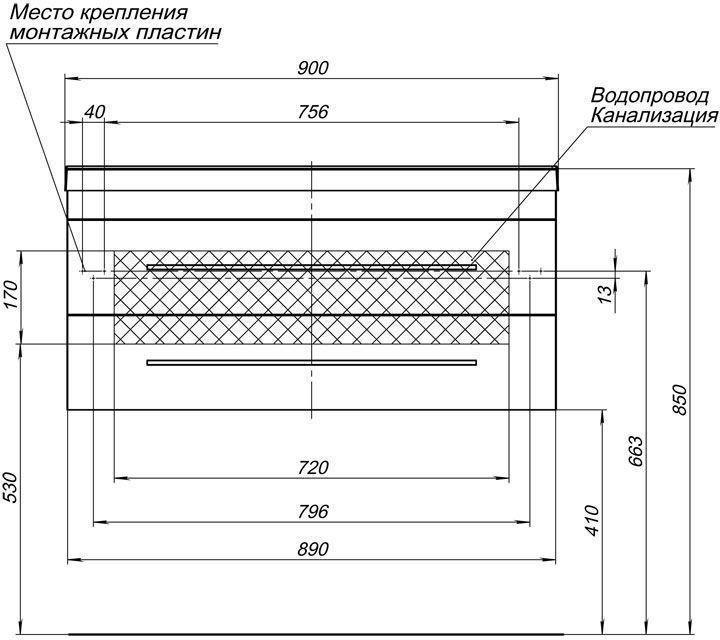 Комплект мебели для ванной Aquanet Верона 90 белый (подвесной 2 ящика) Комплект мебели для ванной Aquanet Верона 90 белый (подвесной 2 ящика)