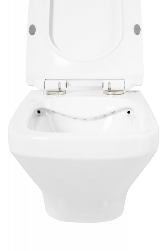 SELA Сиденье дюропласт, soft close, металлическое крепление, BB3201SC SELA Сиденье дюропласт, soft close, металлическое крепление, BB3201SC