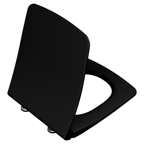 Metropole Матовое Черное тонкое сиденье микролифт Metropole Матовое Черное тонкое сиденье микролифт