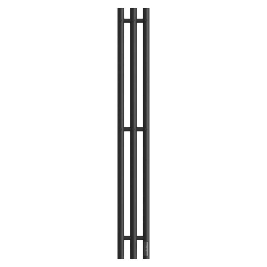 Полотенцесушитель электрический Point Деметра PN12822B П3 120x1200 диммер справа, черный Полотенцесушитель электрический Point Деметра PN12822B П3 120x1200 диммер справа, черный