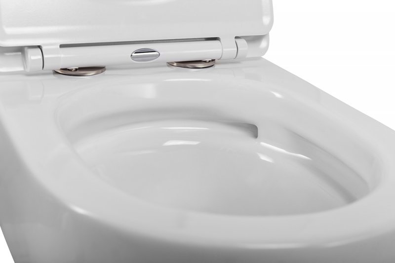 Сиденье с металлическими креплениями, системой Soft close CZR-870-SC Сиденье с металлическими креплениями, системой Soft close CZR-870-SC