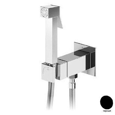 PORTA-DIF-NOP Гигиенический душ со смесителем, исполнение Чёрный матовый PORTA-DIF-NOP Гигиенический душ со смесителем, исполнение Чёрный матовый