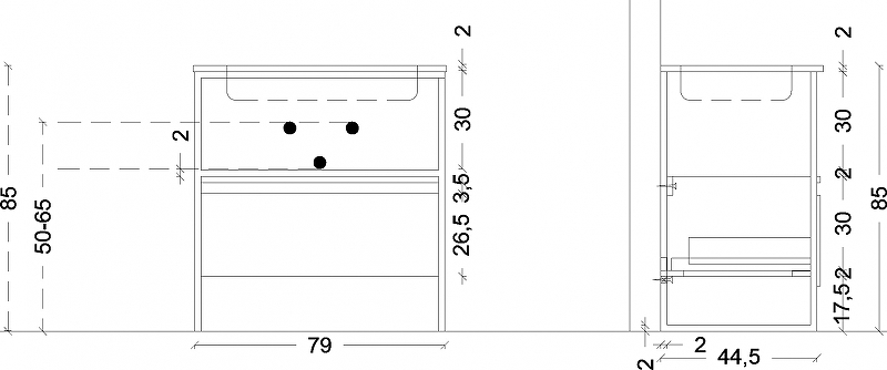 Ящик под консоль LOFT 80 light wood, 1 полка 894-080-L Boheme Ящик под консоль LOFT 80 light wood, 1 полка 894-080-L Boheme