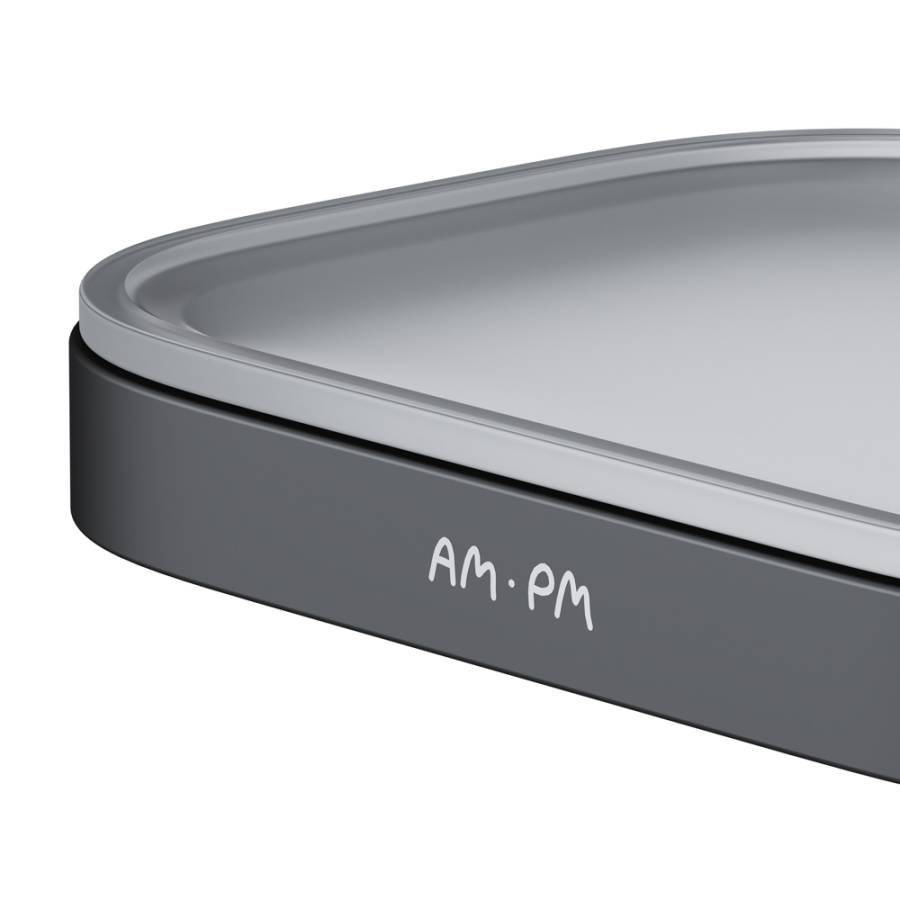 A8F34222 Func Стеклянная мыльница с настенным держателем, черный A8F34222 Func Стеклянная мыльница с настенным держателем, черный