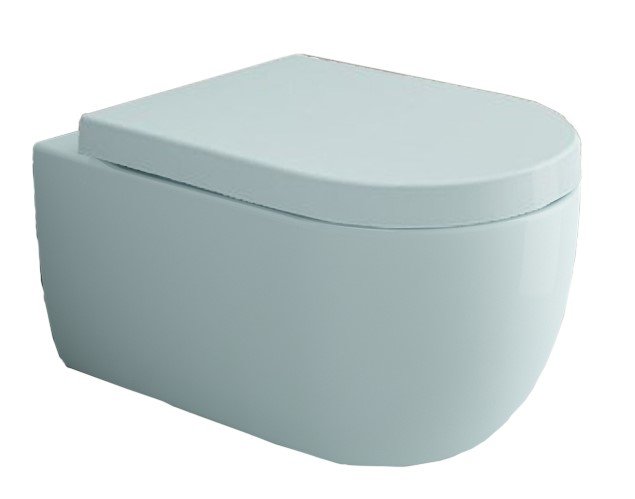 Чаша унитаза подвесного Bocchi V-Tondo 1416-029-0129, светло-голубой матовый Чаша унитаза подвесного Bocchi V-Tondo 1416-029-0129, светло-голубой матовый