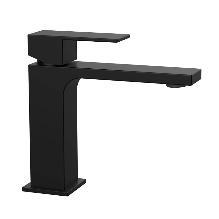 Смеситель для раковины Cube VBF-1C01MB однорычажный, черный Смеситель для раковины Cube VBF-1C01MB однорычажный, черный