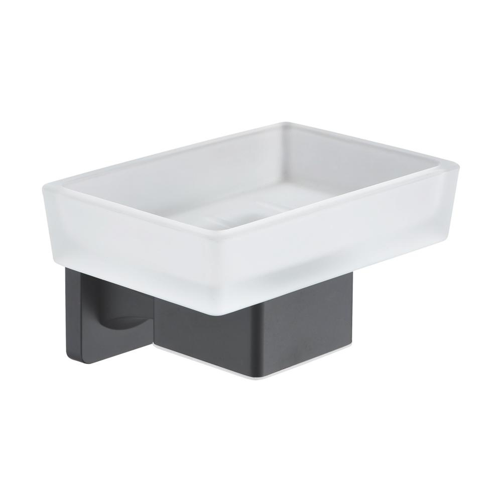 Мыльница стеклянняа, RG1503H Rose, Черный Мыльница стеклянняа, RG1503H Rose, Черный