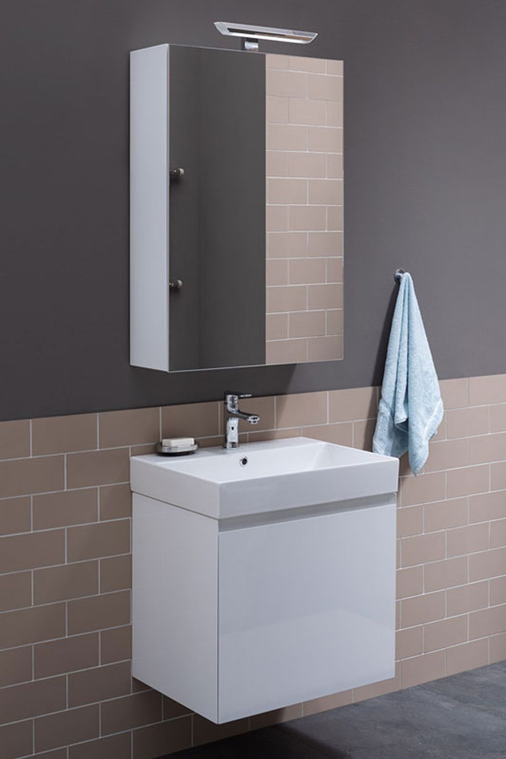 Мебель для ванной Aquanet Йорк 60 белый Мебель для ванной Aquanet Йорк 60 белый