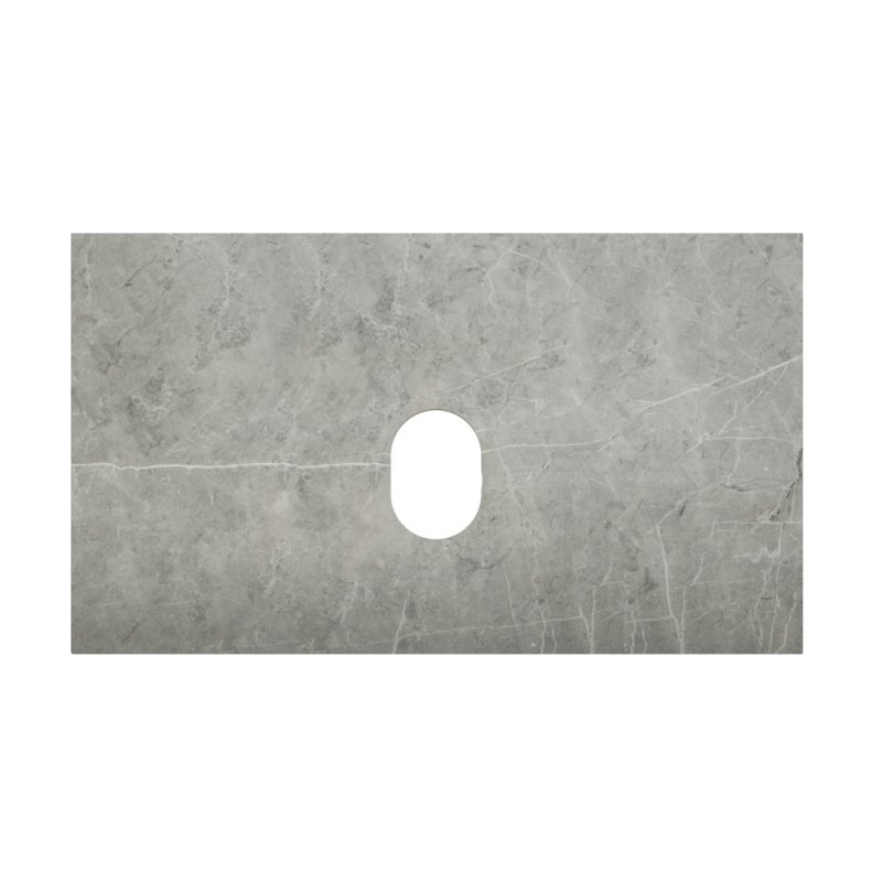 Тумба c раковиной подвесная с одним ящиком и одной открытой полкой BelBagno KRAFT 80 Rovere Galifax Bianco, раковина белая Тумба c раковиной подвесная с одним ящиком и одной открытой полкой BelBagno KRAFT 80 Rovere Galifax Bianco, раковина белая