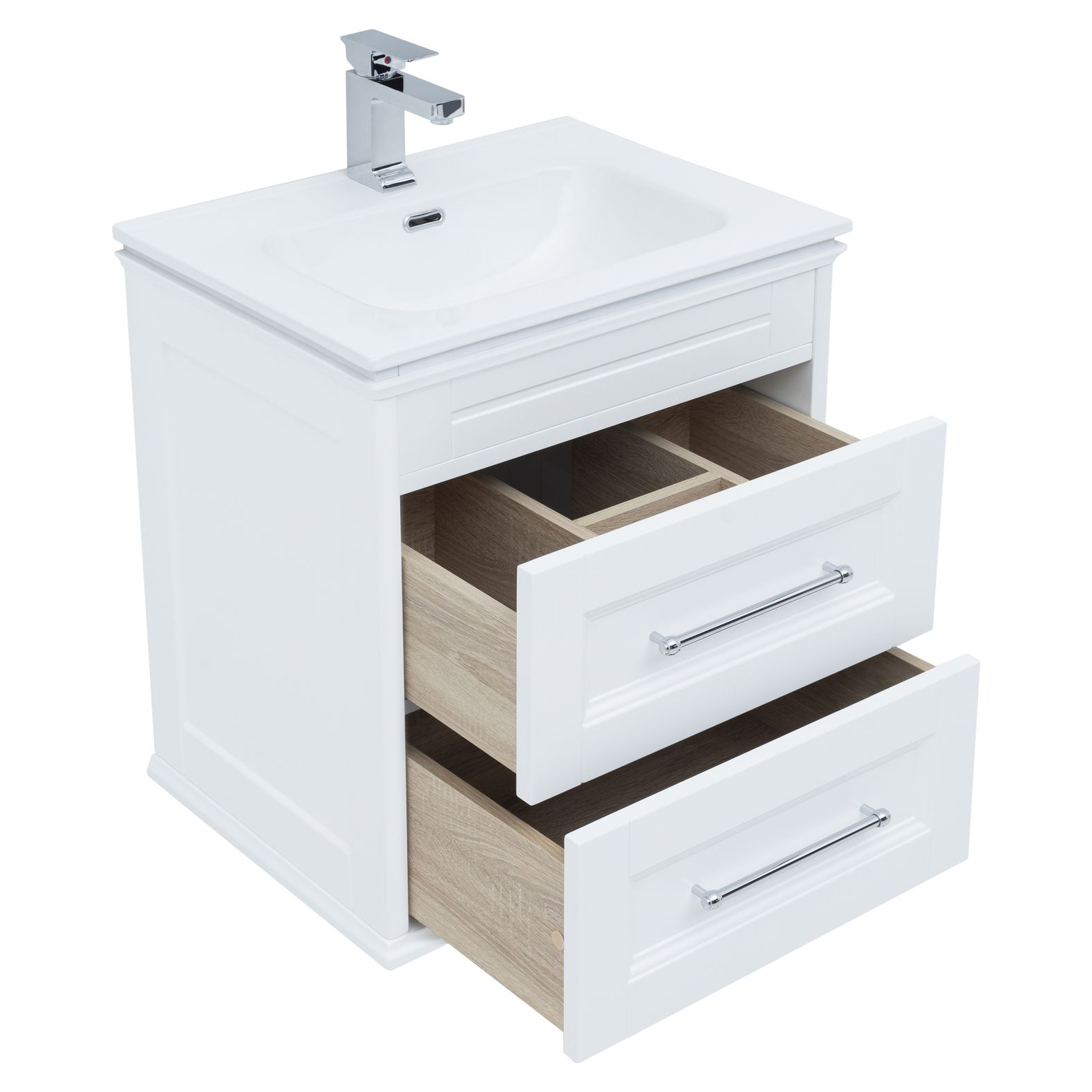 Комплект мебели для ванной Aquanet Бостон М 60 белый матовый Комплект мебели для ванной Aquanet Бостон М 60 белый матовый