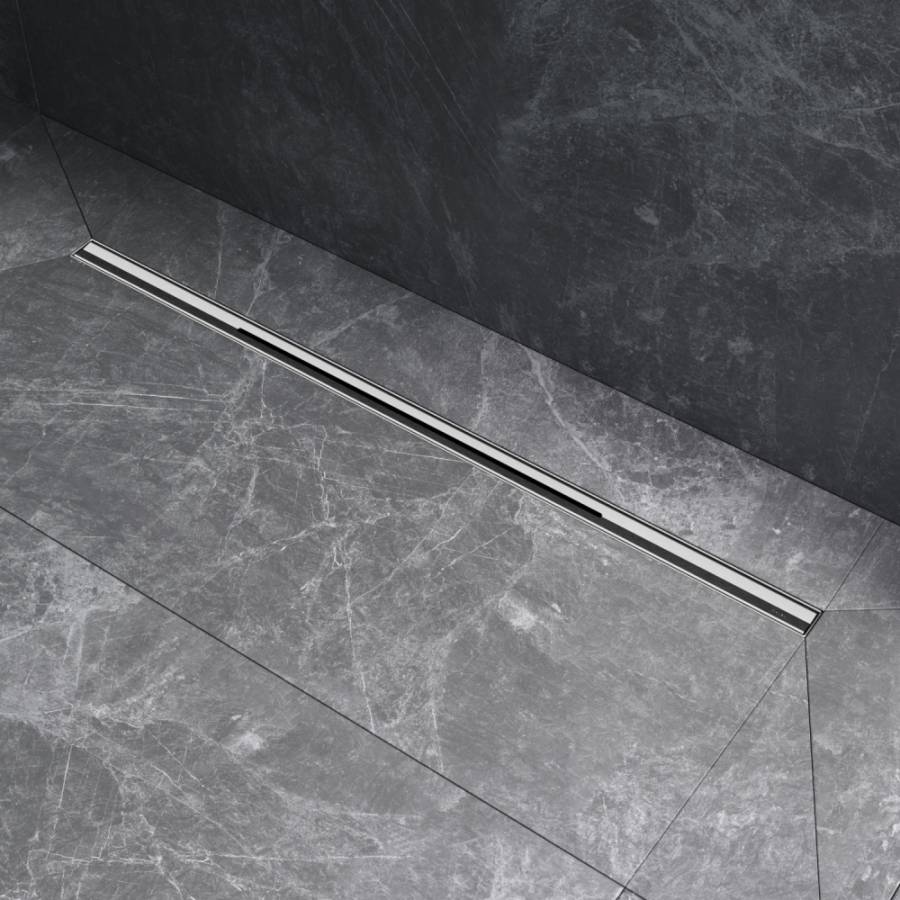 W01SC-S11-080-05SB MasterFlow Трап для душа линейный универс затвор Slim line 80см цвет сталь мат W01SC-S11-080-05SB MasterFlow Трап для душа линейный универс затвор Slim line 80см цвет сталь мат