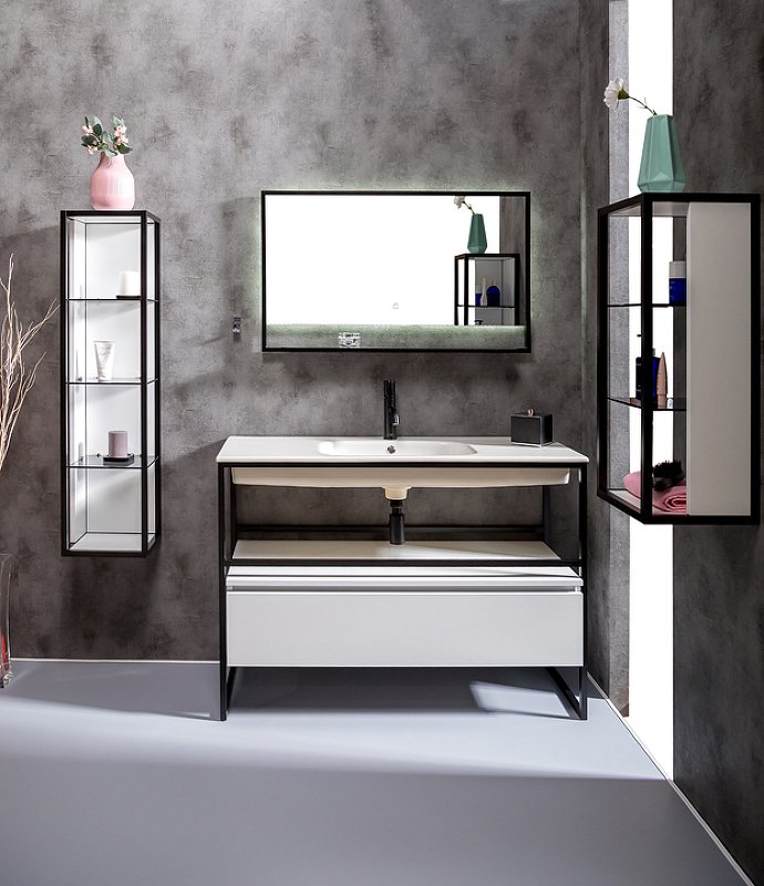 Ящик под консоль LOFT 120 белый, 1 полка 894-120-W Boheme Ящик под консоль LOFT 120 белый, 1 полка 894-120-W Boheme