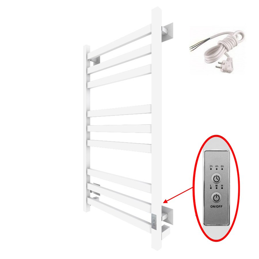 Полотенцесушитель Пэк сп 21 кв 80х50 белый ВГП Полотенцесушитель Пэк сп 21 кв 80х50 белый ВГП