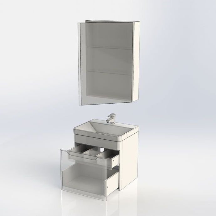 Мебель для ванной Aquanet София 60 белый Мебель для ванной Aquanet София 60 белый