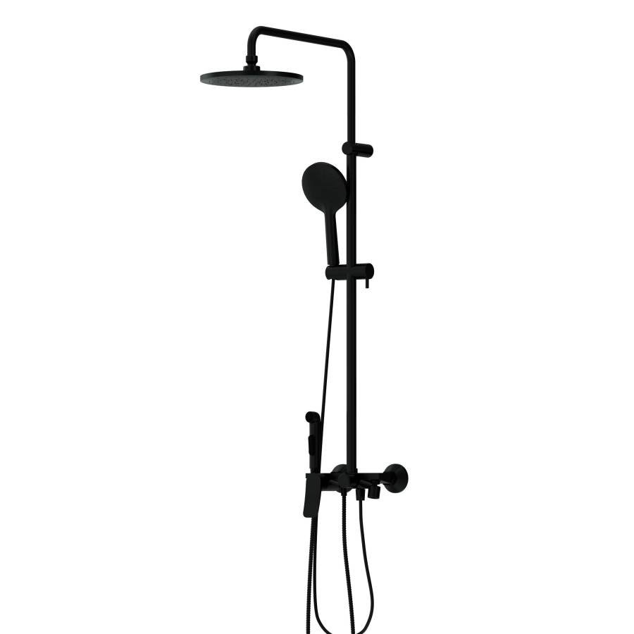 DX220910300_xxx Apollo, душевая система со смесителем-полкой: верхний душ 230мм, ручной душ 120мм, DX220910300_xxx Apollo, душевая система со смесителем-полкой: верхний душ 230мм, ручной душ 120мм,