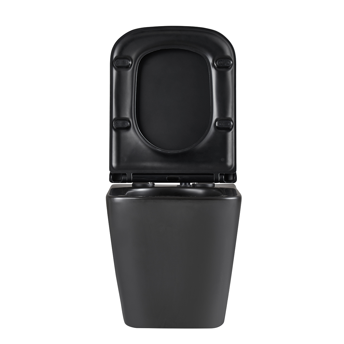 Унитаз Lemark FLOREX подвесной, безободковый с сиденьем микролифт,смыв вихревой Торнадо 3.0, черный матовый Унитаз Lemark FLOREX подвесной, безободковый с сиденьем микролифт,смыв вихревой Торнадо 3.0, черный матовый