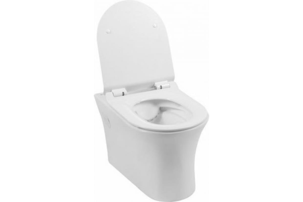 Унитаз подвесной Aquanet Rimless Roll-W CL-12249D Унитаз подвесной Aquanet Rimless Roll-W CL-12249D