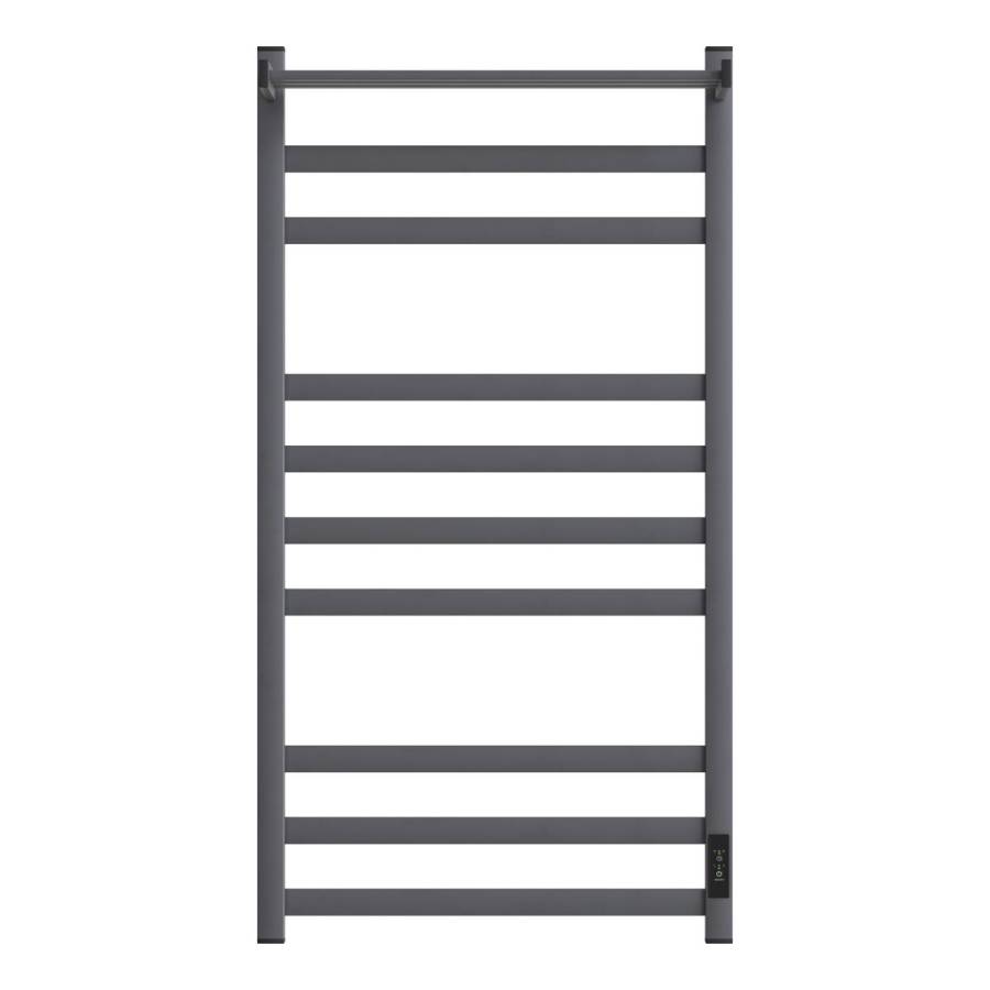 Полотенцесушитель электрический Point Меркурий PN83850PGR П9 500x1000 с полкой, диммер справа, графит премиум Полотенцесушитель электрический Point Меркурий PN83850PGR П9 500x1000 с полкой, диммер справа, графит премиум