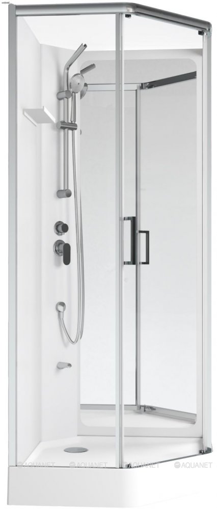 Душевая кабина Aquanet Passion P 2.0 90x90, прозрачное стекло Душевая кабина Aquanet Passion P 2.0 90x90, прозрачное стекло