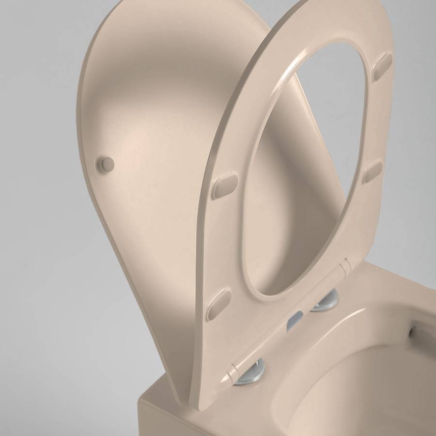 Унитаз подвесной Piatti VT1-11SMC, цвет капучино матовый, ультратонкое soft-close сиденье Унитаз подвесной Piatti VT1-11SMC, цвет капучино матовый, ультратонкое soft-close сиденье