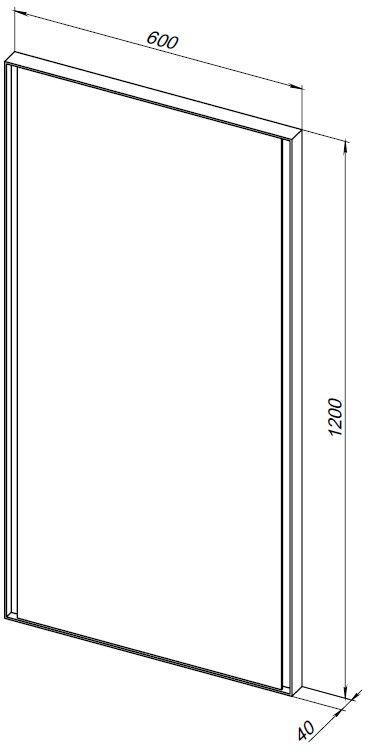 Зеркало Allen Brau Infinity 60 1.21020.BL черный Зеркало Allen Brau Infinity 60 1.21020.BL черный