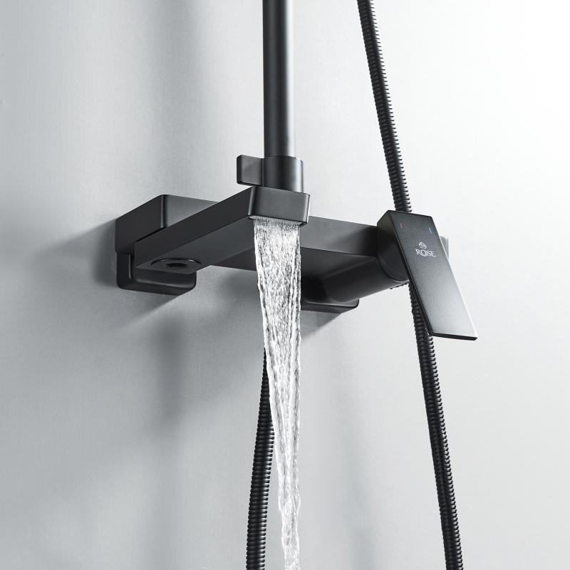 Душевая стойка со смесителем ROSE R18H R1836H Душевая стойка со смесителем ROSE R18H R1836H