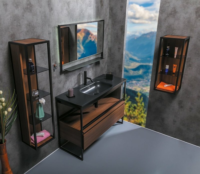 Ящик под консоль LOFT 120 dark wood, 1 полка 894-120-D Boheme Ящик под консоль LOFT 120 dark wood, 1 полка 894-120-D Boheme