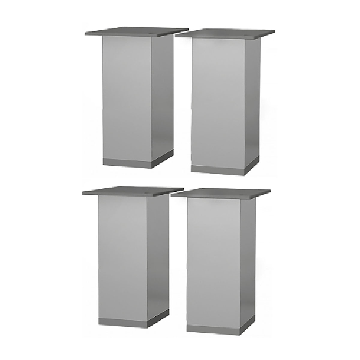 Комплект опор для мебели Lemark UNIVERSAL 15см  4 шт Комплект опор для мебели Lemark UNIVERSAL 15см  4 шт