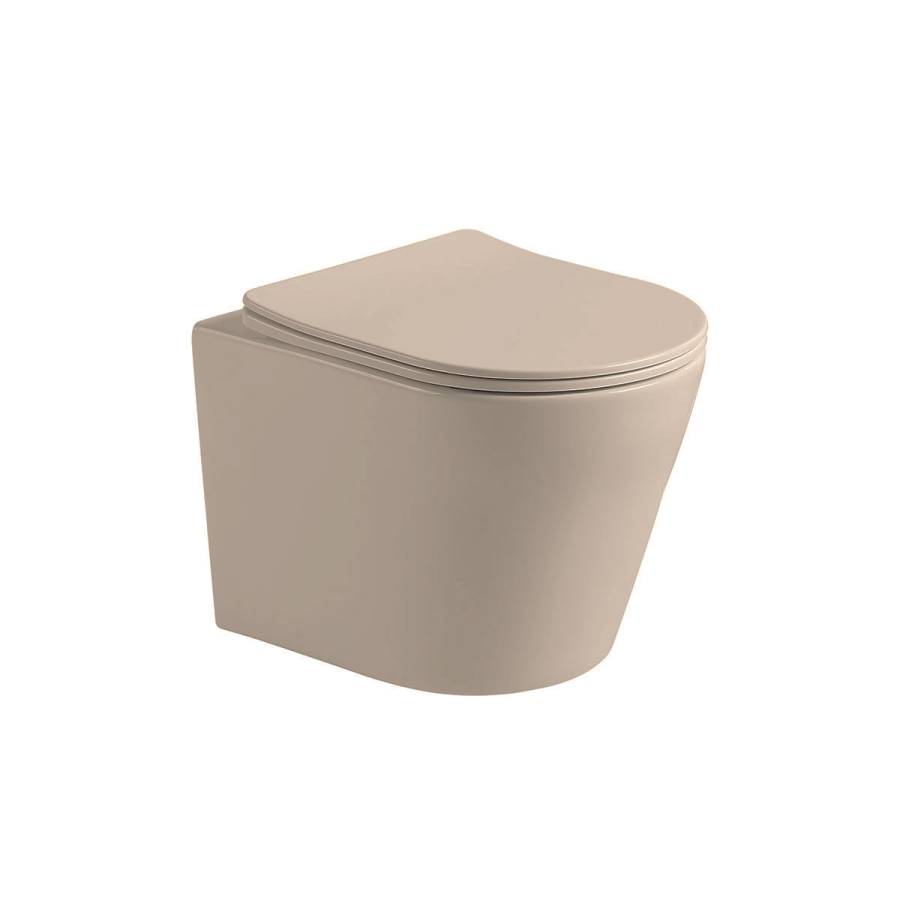 Унитаз подвесной Piatti VT1-11SMC, цвет капучино матовый, ультратонкое soft-close сиденье Унитаз подвесной Piatti VT1-11SMC, цвет капучино матовый, ультратонкое soft-close сиденье