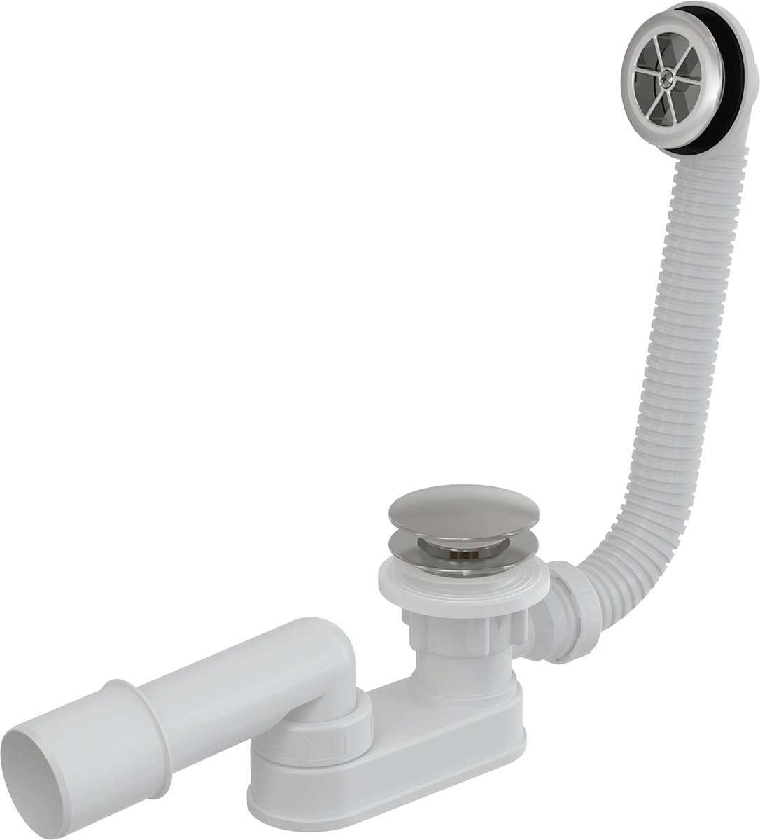 Сифон для душевого поддонa CLICK/CLACK, металл Сифон для душевого поддонa CLICK/CLACK, металл