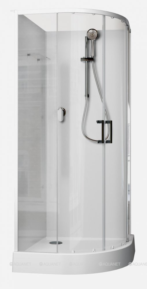 Душевая кабина Aquanet Passion EVO 100x100 R White Душевая кабина Aquanet Passion EVO 100x100 R White