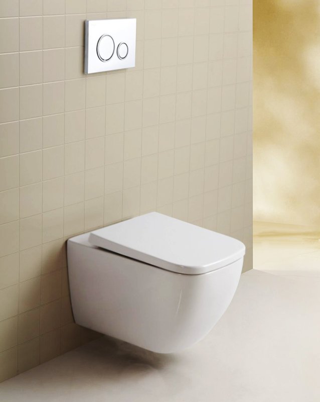 Чаша подвесного унитаза BelBagno ALPINA BB10100CHR Чаша подвесного унитаза BelBagno ALPINA BB10100CHR